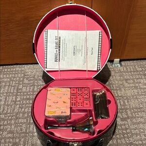 Hallmark Barbie Bunko Game Set - Pink and Black
